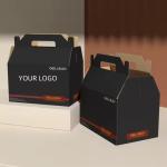 Industrial Food Packaging Custom Logo-Printed Fried Chicken Boxes French Fries
