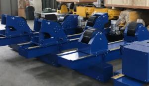 Quality 100 Ton Welding Rotator Motorized Mobile Assembly Fit Up Rotator Assisted Welding wholesale