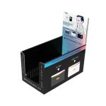 Matte Varnishing F Flute Corrugated Display Stand For Blister Pack