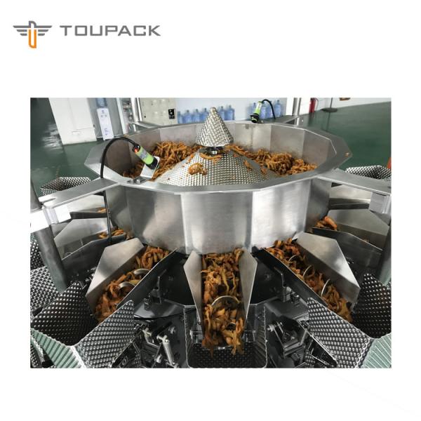 Cheap 14 Head Automatic Sticky Material MultiHead Weigher for sale