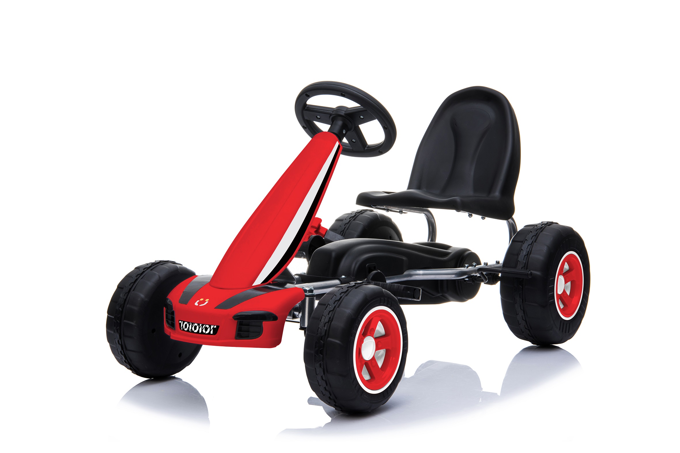 Unisex Four-Wheeled Children's Ride On Pedal Go-Karts Car with G.W. N.W 7.4/6.06