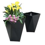 Golden stainless steel stand flower pot exterior decoration