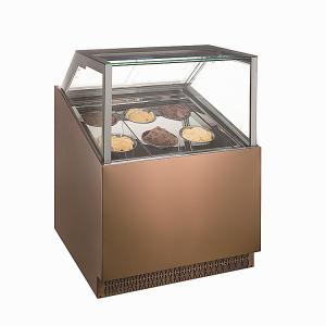 Quality Gelato Ice Cream Display Freezer Showcase with 10 -18 Pans wholesale