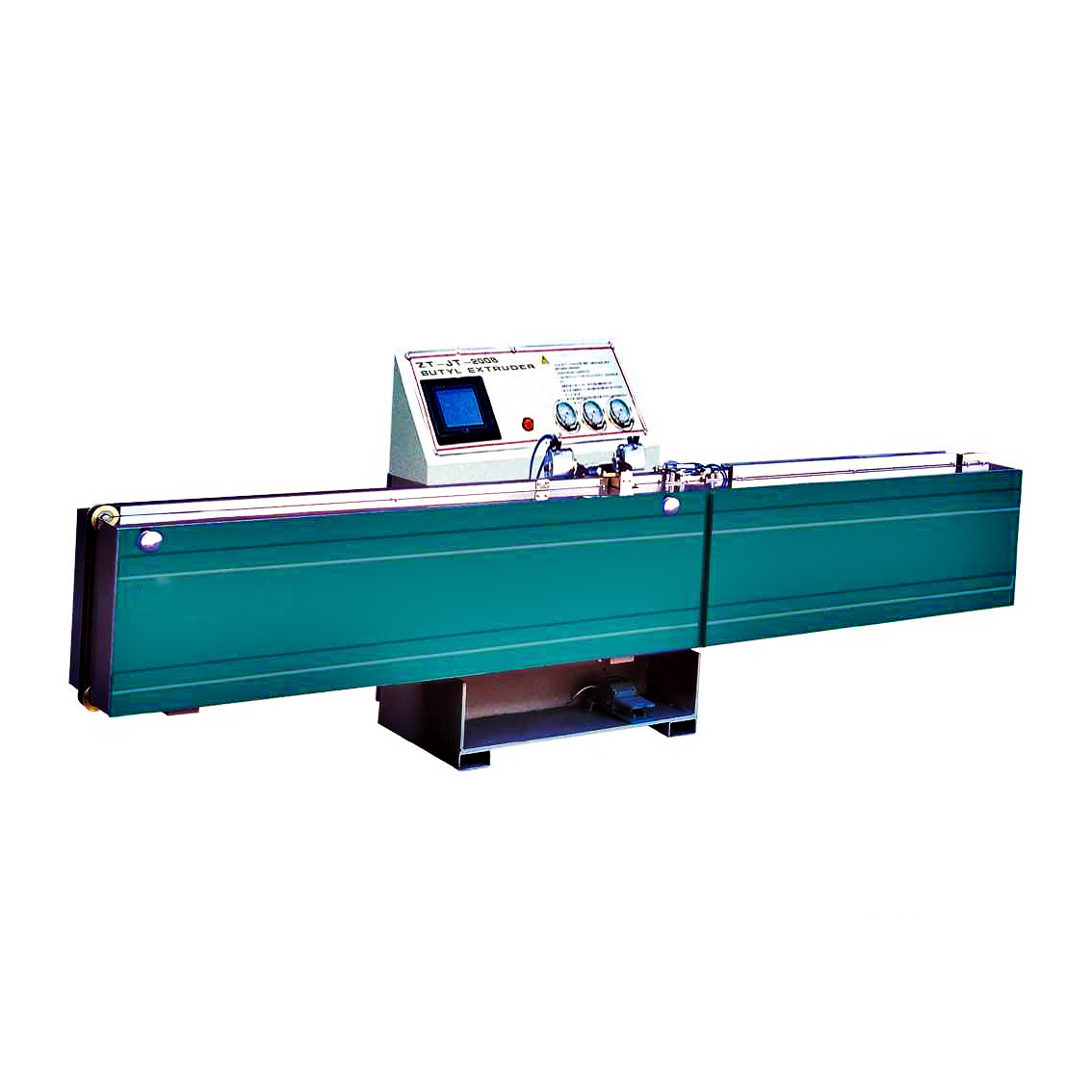 Vertical insulating glass automatic install spacer machine