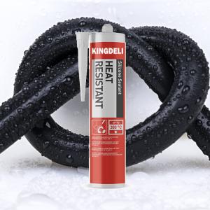 Quality Black Mastic Silicone Sealant , 300ml Waterproof Glue For Aquarium wholesale