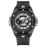 Japanese Quartz Crystal Watch Waterproof Fashion Transparent Silicone Lovers