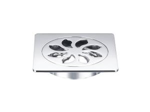 Quality Brass floor drain brass body brass cover for bathroom OEM wholesale