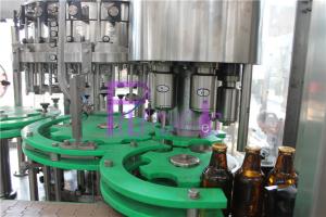 Quality PLC Japanese Beer Bottling Equipment For Glass Bottle Pull Ring Cap wholesale