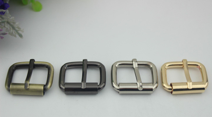 Bag Hardware 26 MM Iron Shiny Nickel Plating Roller Pin Buckle for handbag