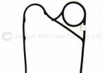 V45 SS316L SS304L Frame Heat Exchanger Gasket Prevention of liquid leakage