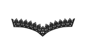 Quality Polyester embroidery lace embroidery trimming for lace neck trim wholesale