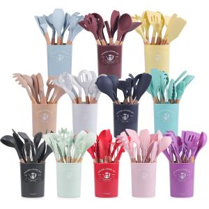 Quality Chemical Resistance Kitchen Utensil Silicone Household Products Black Brown wholesale