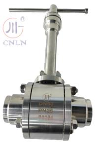 Quality DN50 PN40 SS Cryogenic Ball Valve For LNG/LOX/LN2/LAR/LCO2 Liquid Gas/Skid/Container wholesale