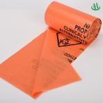 1 Ton Customized Logo Medical Liners Plastic Biohazard Bags Yellow Security HDPE