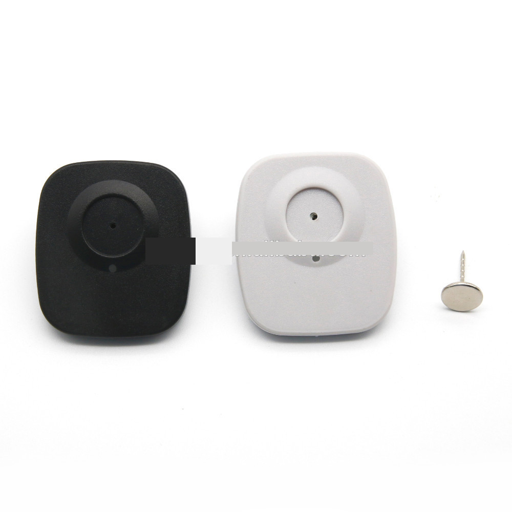 Anti shoplifting system eas nail plastic tag pin rf clothing alarm tag for shoes store
