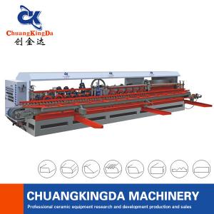 China Ceramic Tile Edge Polished Machine Squaring Chamfering Edge rounding Polishing Slot 45degree chamfering polishing CKD on sale