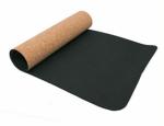 Black Color Popular Hot Sale Custom Logo Eco Friendly TPE Cork Yoga Mat for