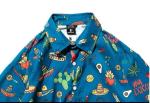 Custom Clothing Manufacturers Men'S Standard - Fit Short - Sleeve Printed 100%