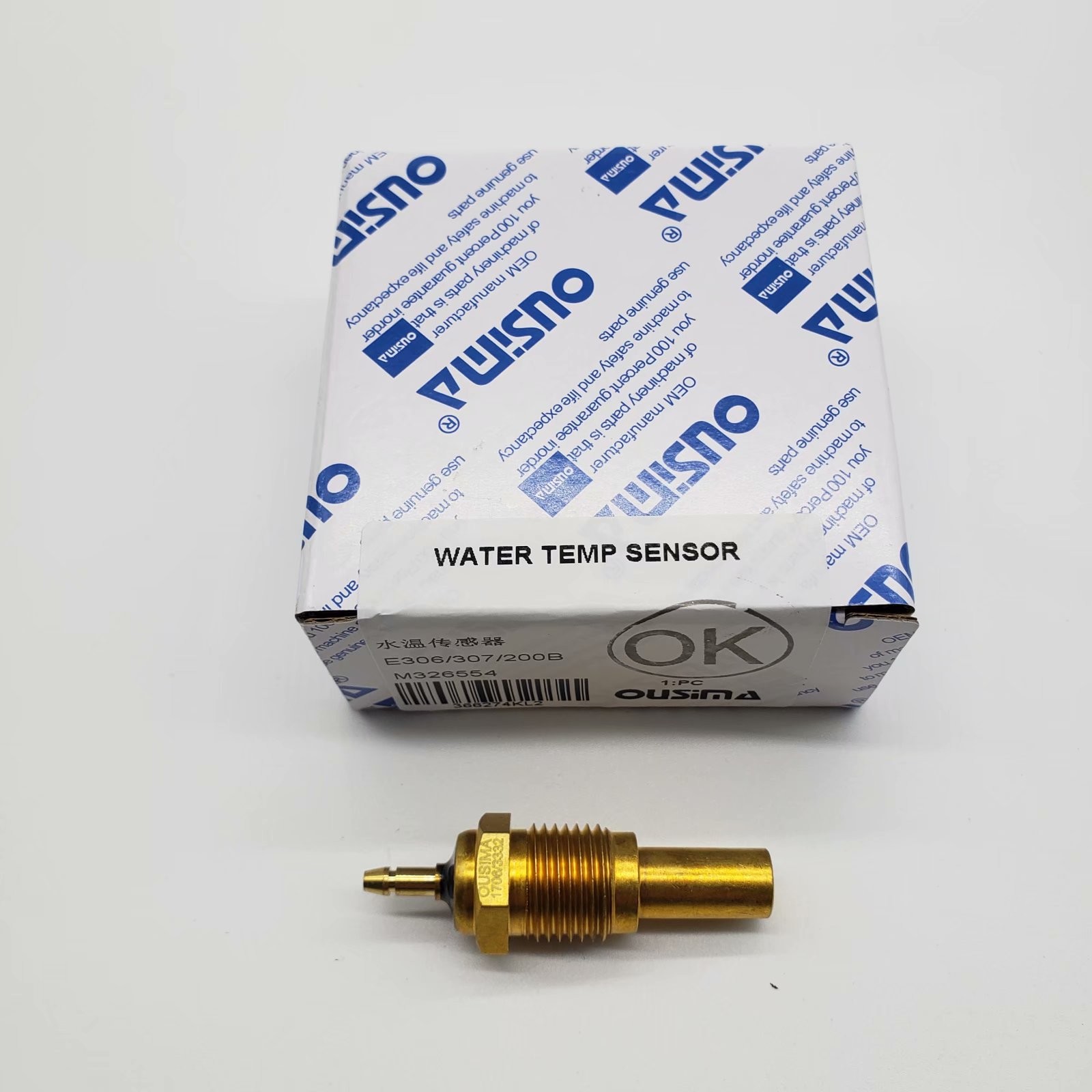 OUSIMA Water Temperature Sensor M326554 For Excavator E305.5 E306 E307 E70 E200B