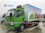 SINOTRUK HOWO Refrigerated Van Truck Thermo King Refrigerator Unit Meat Fish