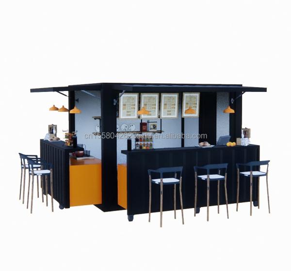 Fast Food Mini Pop-up Shop Cafe Shops Mobile Container Coffee Bar Houses with