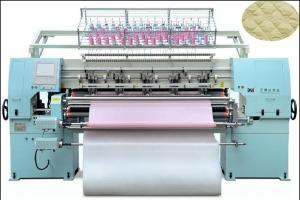 Quality 3.5kw Multi Needle Quilting Machine , Computerized Quilting Machines For Bedspread wholesale