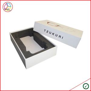 Quality White Coated Paper Rigid Gift Boxes For Phone Packaging wholesale