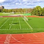 0.90 N/mm2 Eco Sports Flooring 13mm Sandwich System Hybrid Jogging Track