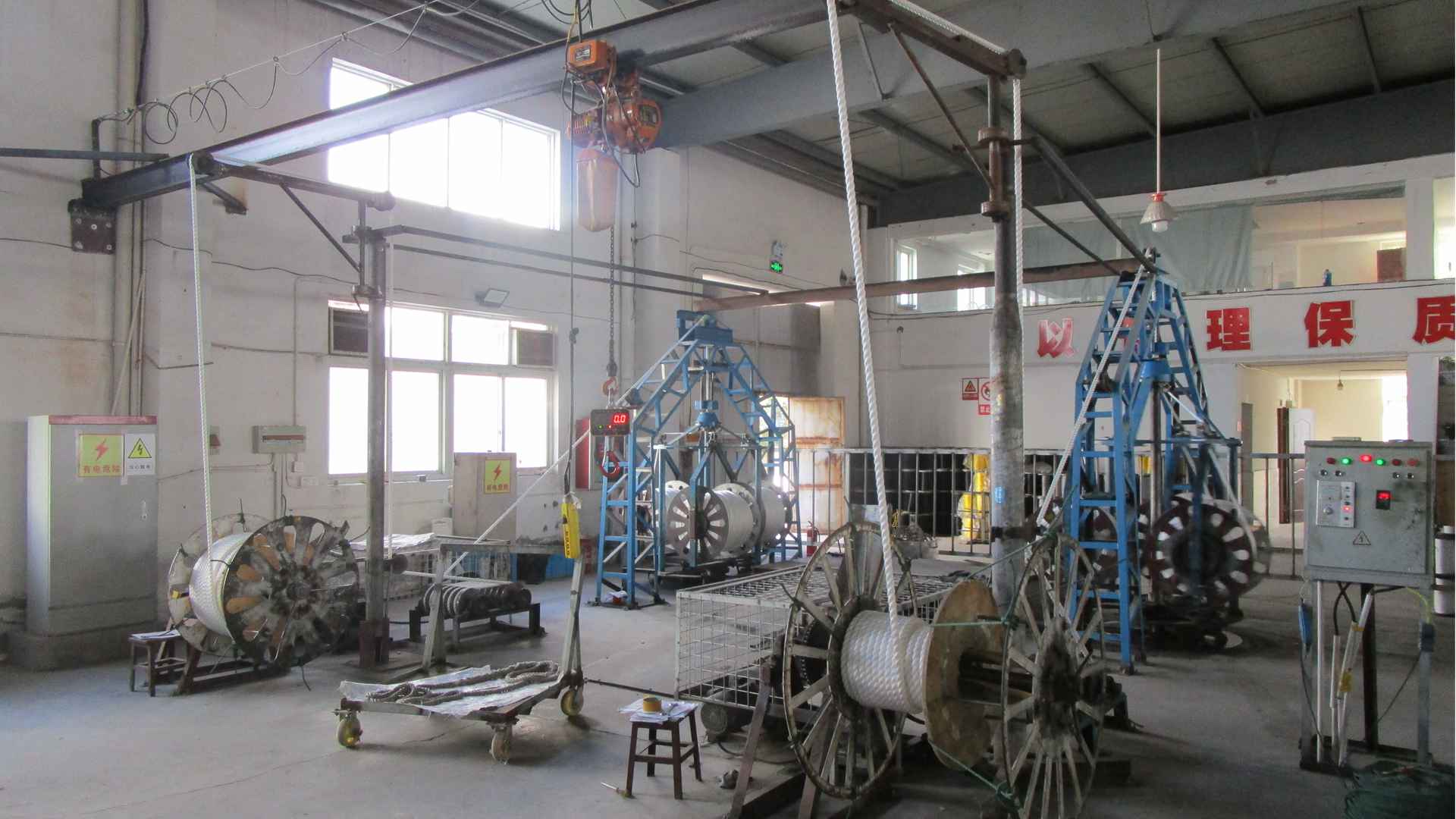 Other Applications 45mm 8 Strand PP Polymer UHMWPE Marine Mooring Rope CCS Certified