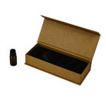 Kraft Paper Cosmetic Serum Dropper Bottle Packaging Gift Boxes with Foam Insert