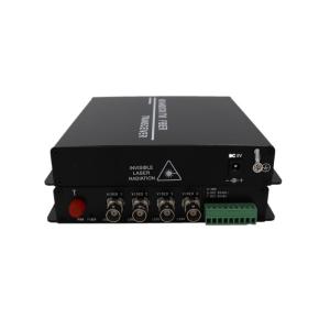 Quality 4 in 1 Fiber Optic Video Converter , Tvi To Cvbs Converter 720P 50Hz wholesale
