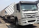 3 BPW Axles Hydraulic Side Tipper Trucks , 50 Cbm Side Dump Truck