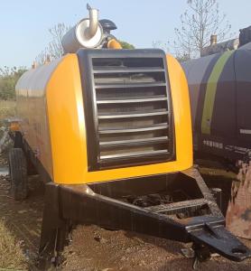 Quality Yellow Used Concrete Trailer Pump HBT8018C Sany 180kw 2200rpm wholesale