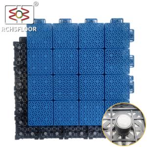 Quality Volleyball Badminton Backyard Court Tiles Interlocking Plastic Floor Tiles wholesale