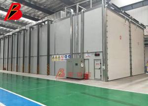Quality Baking Room Wind Blade 60um Electrophoresis Industrial Paint Lines wholesale