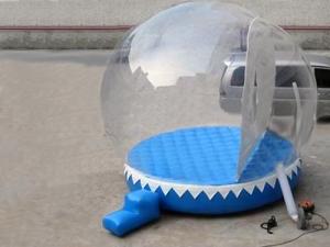 Quality Transparent Inflatable Bubble Tent , Inflatable Bouncer For Kids wholesale