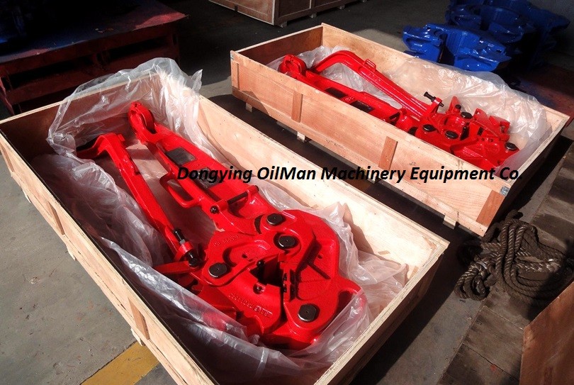 API Drilling Rig Used 4 - 17 Inch Type SDD Manual Tong With Parts List