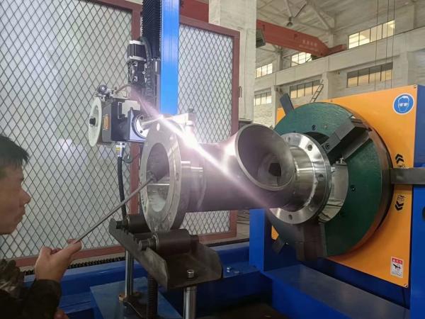 Water Cooling Circular Seam Welding Machine for TIG Welding 500kg Welding Weight