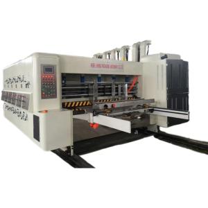 Quality High Speed Flexo Printer Slotter Die Cutting Carton Printing Machinery for 18000 KG wholesale