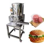 Automatic hamburger patty forming machine