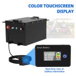 1500W Rechargeable Lifepo4 Batterie AGV Pack For Golf Cart Electric Car