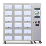 Customized Big Capacity Locker Vending Machine For Snacks Drinks Fresh Fruits