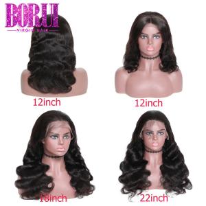 Quality No Shedding 360 Lace Frontal Wig 10A Grade Brazilian Human Hair Body Wave wholesale
