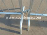 Galvanized Metal Crowd Barriers , Construction Barrier Fence 2200mm-2500mm Width