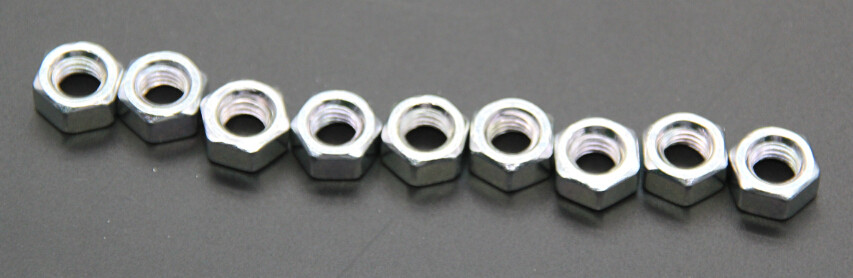 High Strength Grade 6 M4 Hex Flange Lock Nut Polishing Surface Finish