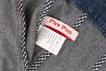 100% Cotton Women's Denim Coats And Jackets Clothing Lace Decorative Neck