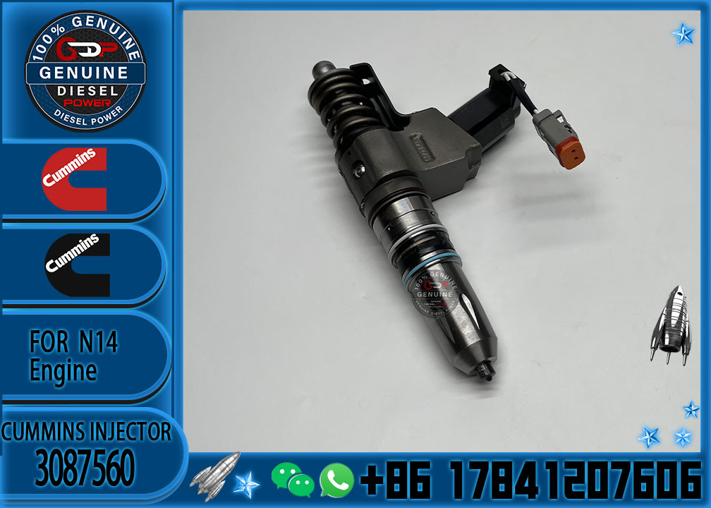 3087733 Diesel Fuel Injector N14 Common rail injector 3087560 3411752 3411765