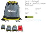 210D pu edge polyester sport gym backpack promotional outdoor activities