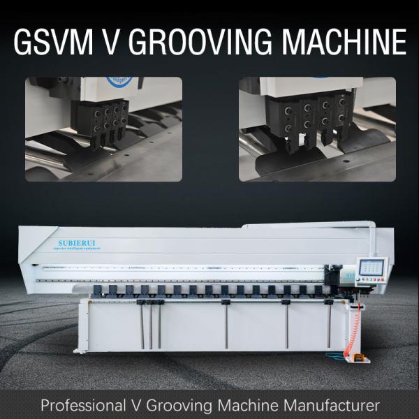 High Speed Aluminium Sheet Grooving Machine V Metal Grooving Machine Elevator