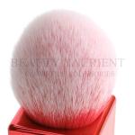 SA8000 Red Square Handle Candy Shaped Kabuki Makeup Brush For Powder Foundation